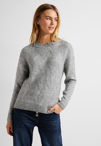 CECIL Sweater in Grey: front