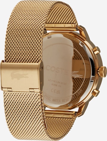 LACOSTE Analoog horloge in Goud