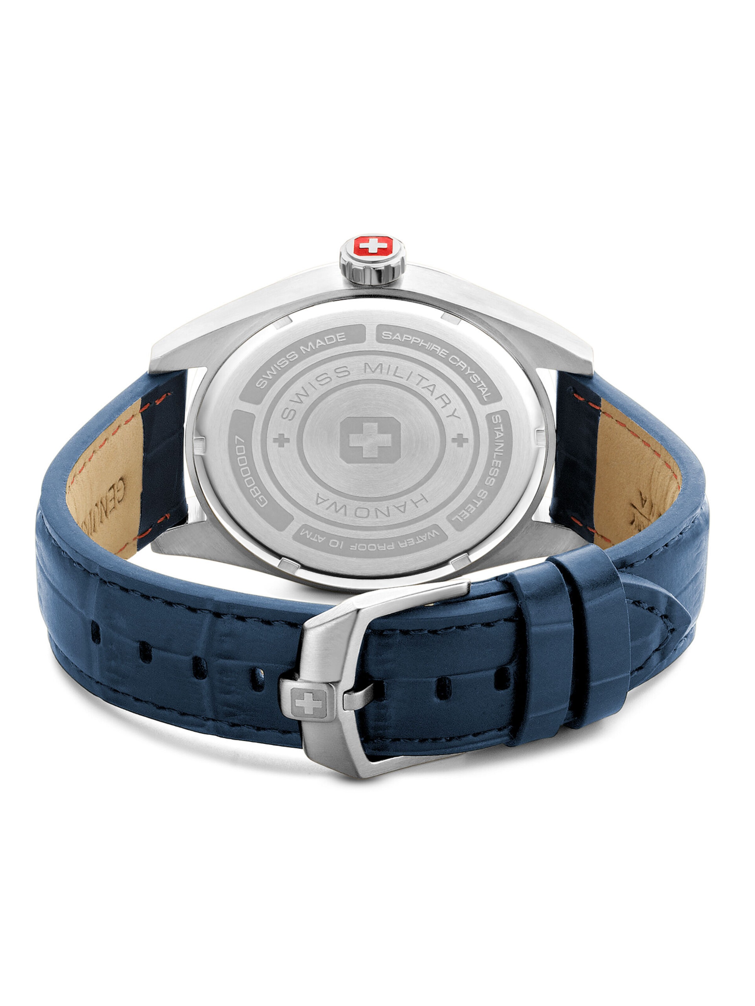 SWISS MILITARY HANOWA Uhr 'Lynx' in Blau