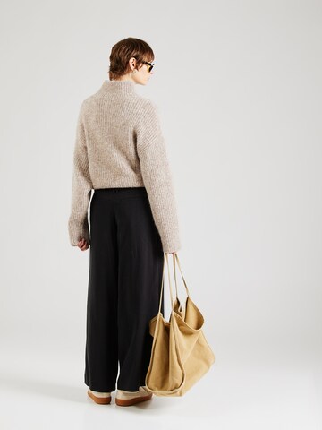 Wide leg Pantaloni eleganți de la DRYKORN pe negru