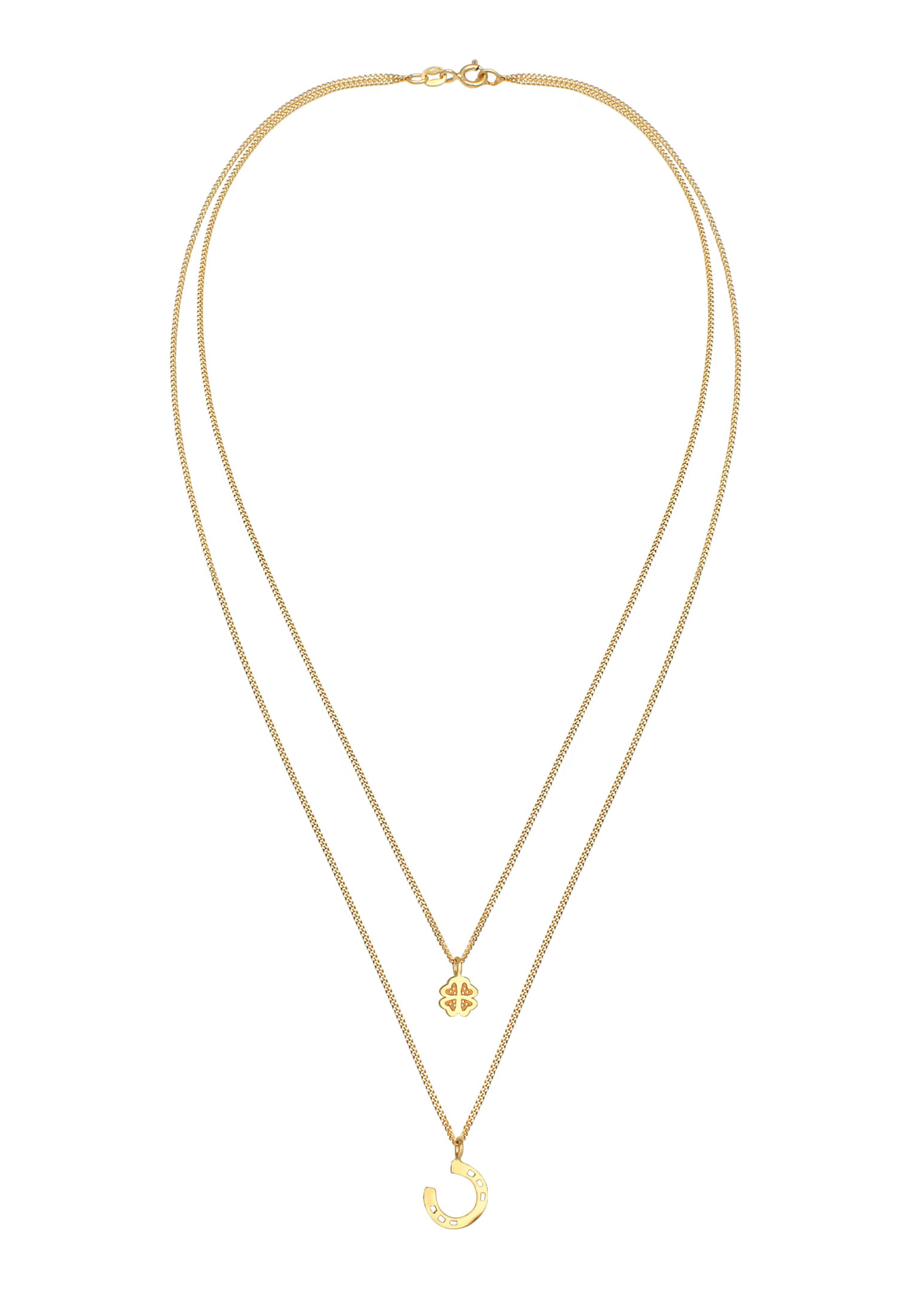 Nenalina Halskette in Gold: Vorderseite