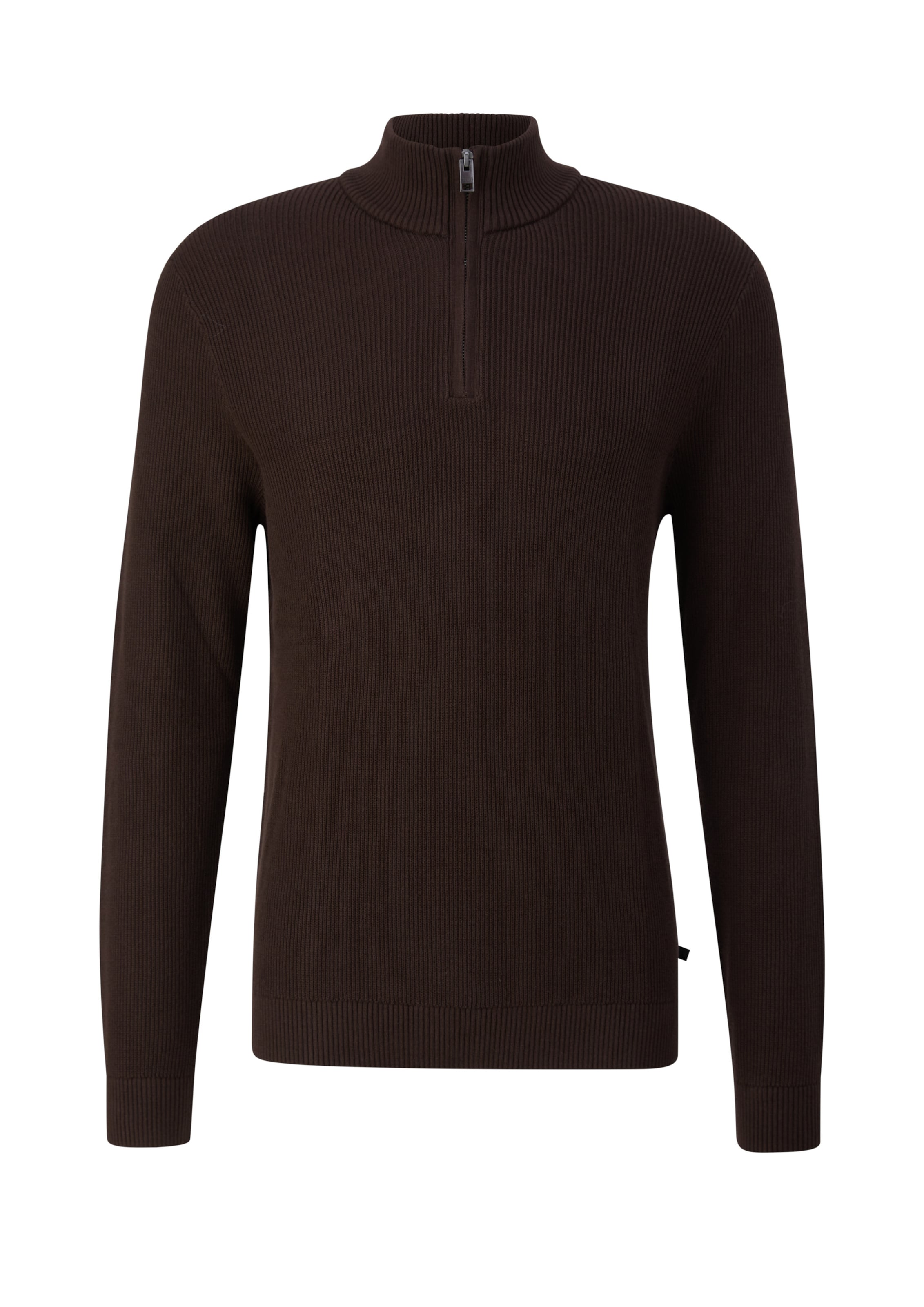 s.Oliver Sweater in Brown: front