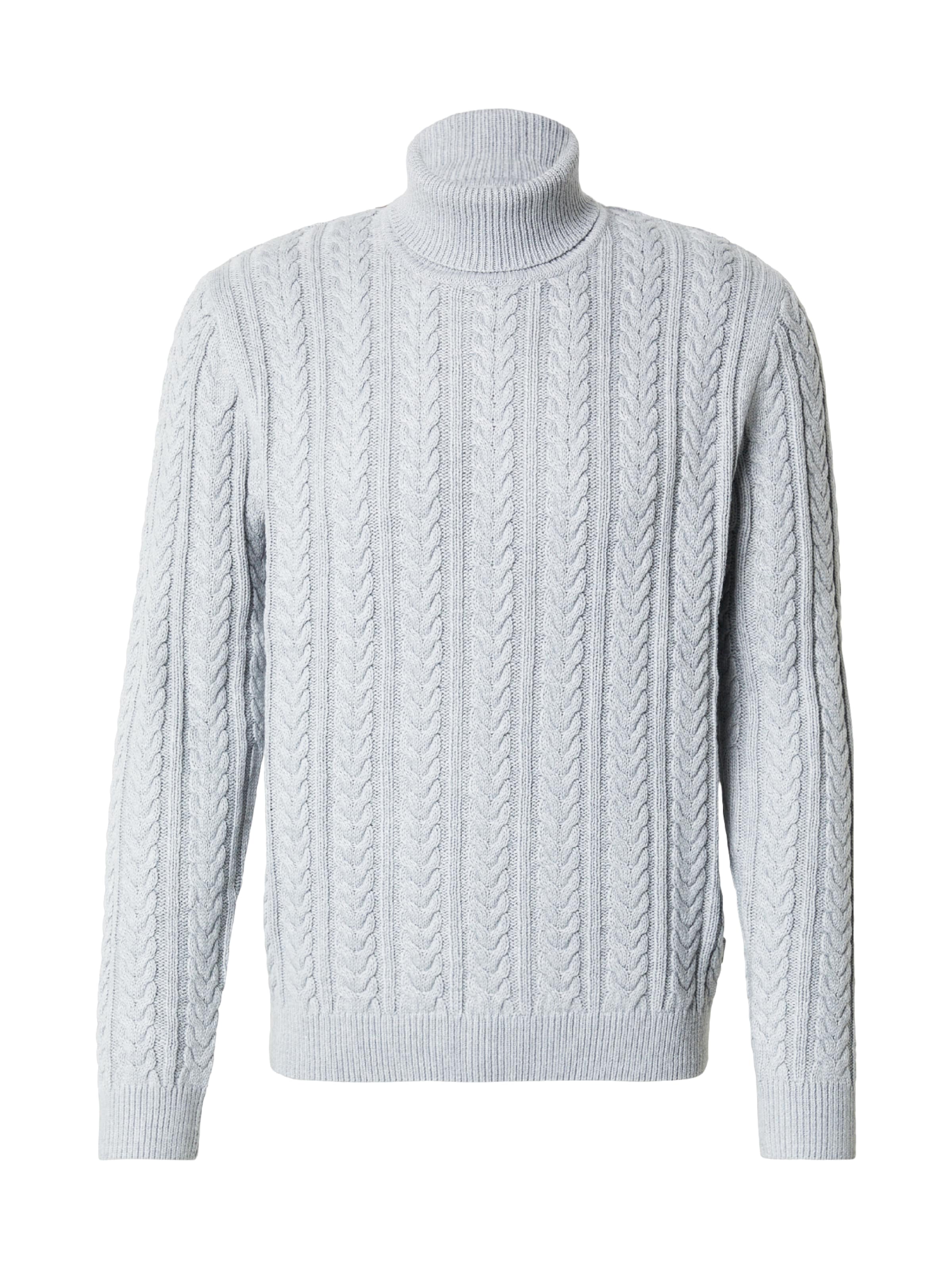 Jack & Jones Premium Trui 'JPRBLUSEAN' in Grijs: voorkant