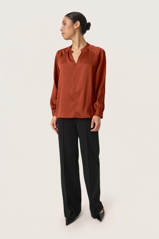 Camicia da donna 'Ioana' di SOAKED IN LUXURY in marrone