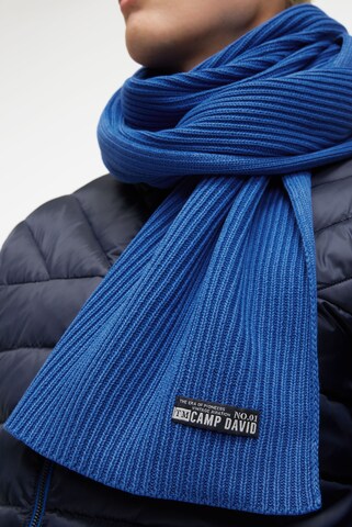 CAMP DAVID Scarf in Blue