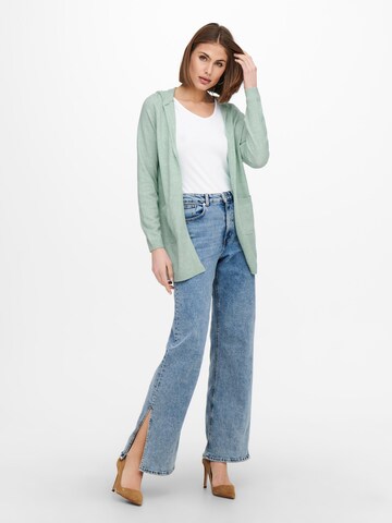 ONLY Knit cardigan 'Lely' in Green
