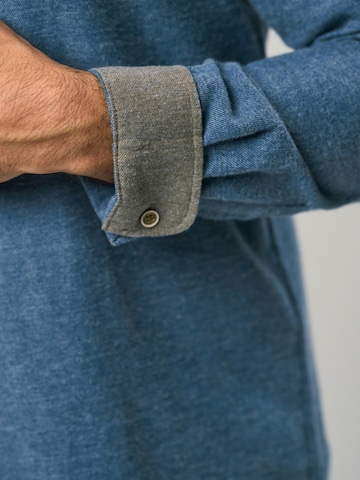 MCS Comfort Fit Paita 'Adam' värissä sininen