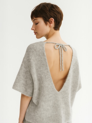 Nudyess Oversizepullover 'Como' in Grau