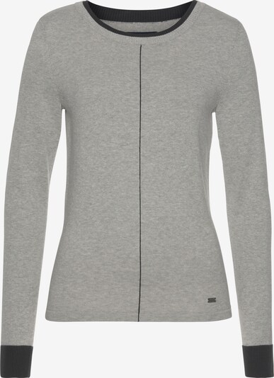 ARIZONA Pullover in hellgrau / dunkelgrau, Produktansicht