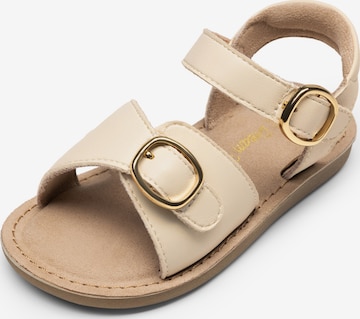 Sandales Dream Pairs en beige : devant