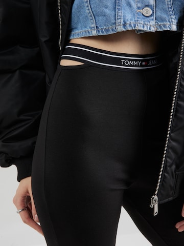 Tommy Jeans - Skinny Leggings em preto