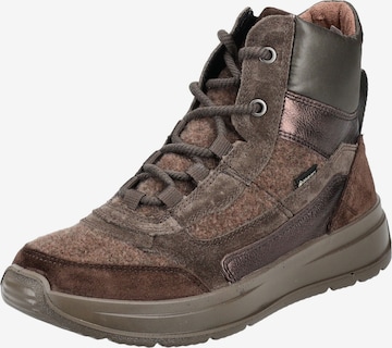 Bottines à lacets Legero en marron : devant