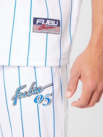 FUBU Loose fit Trousers in White