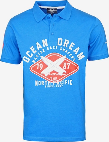 Maglietta 'Ocean Dream' di HARVEY MILLER in blu: frontale