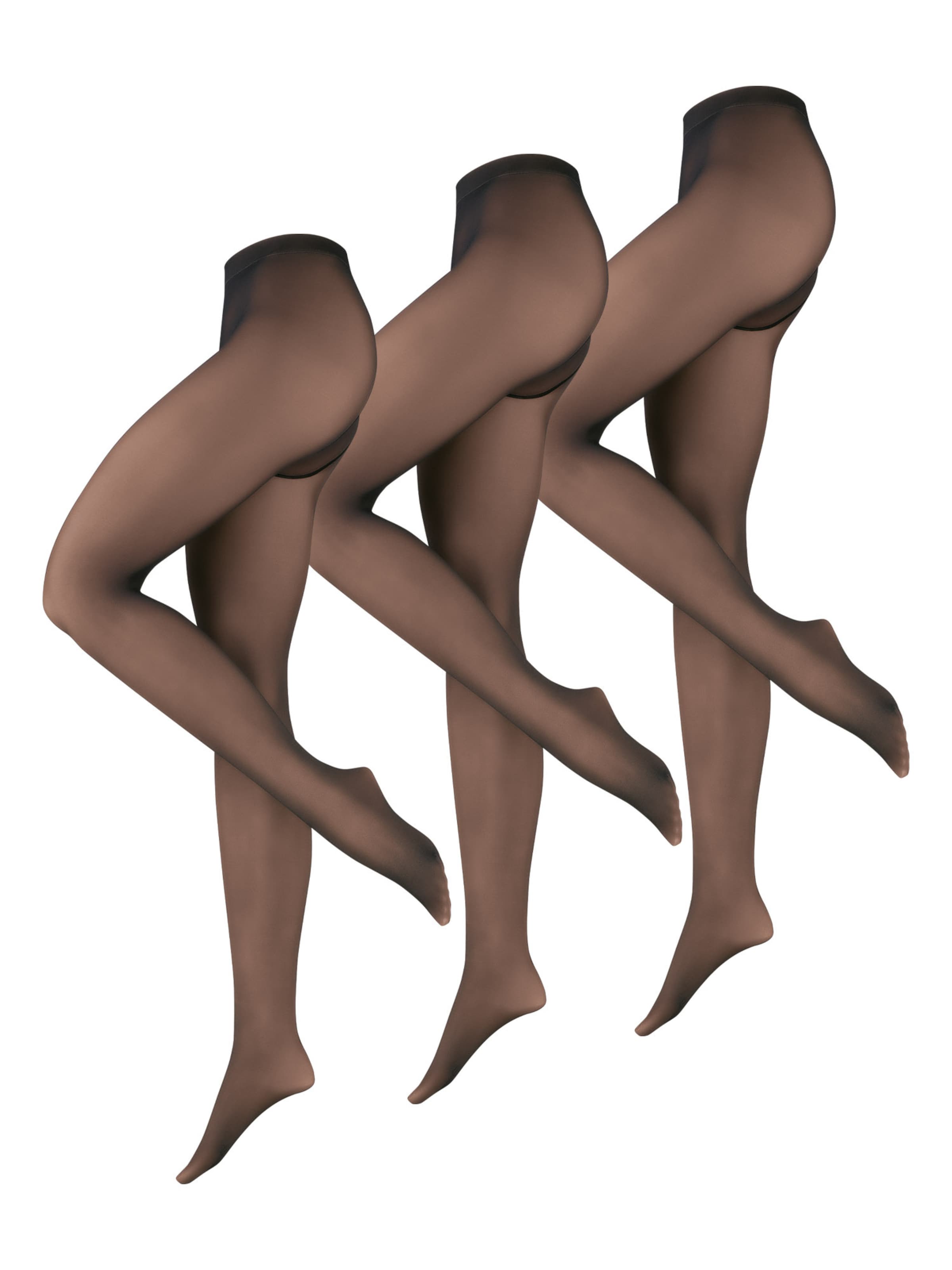 Collants ' Warm & Transparent 50 DEN ' Nur Die en noir : devant