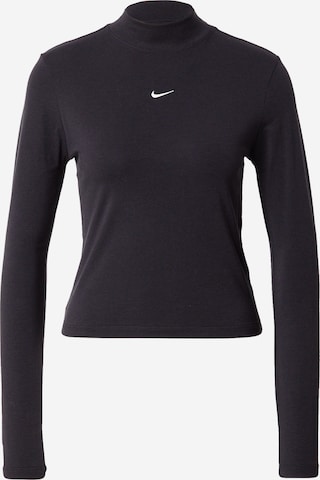 Tricou de la Nike Sportswear pe negru: față