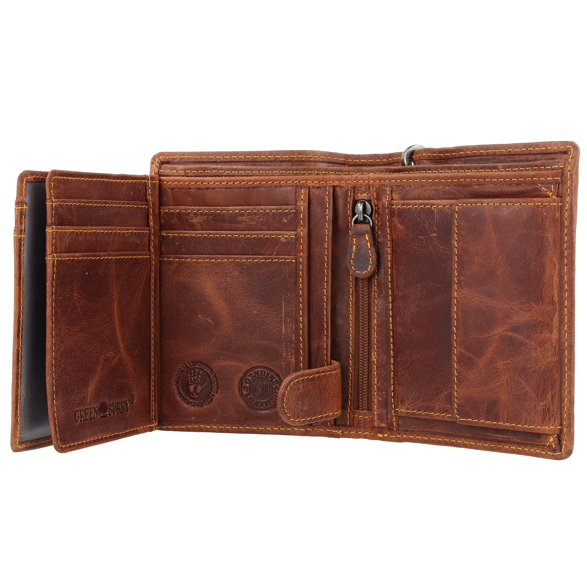 Porte-monnaies GREENBURRY en marron