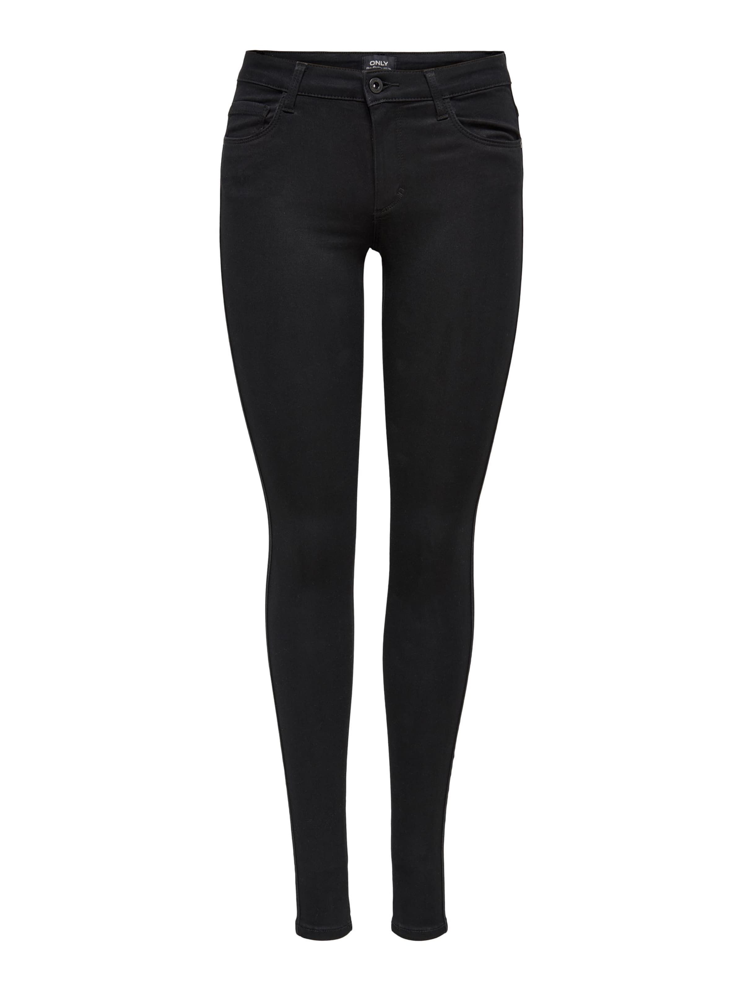 ONLY Skinny Džínsy 'Royal' - Čierna: predná strana