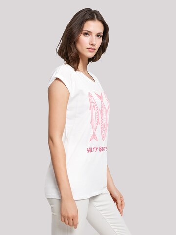 F4NT4STIC T-Shirt 'Salty But Sweet Summer' in Weiß