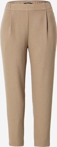 TAIFUN Tapered Pleat-front trousers in Grey: front