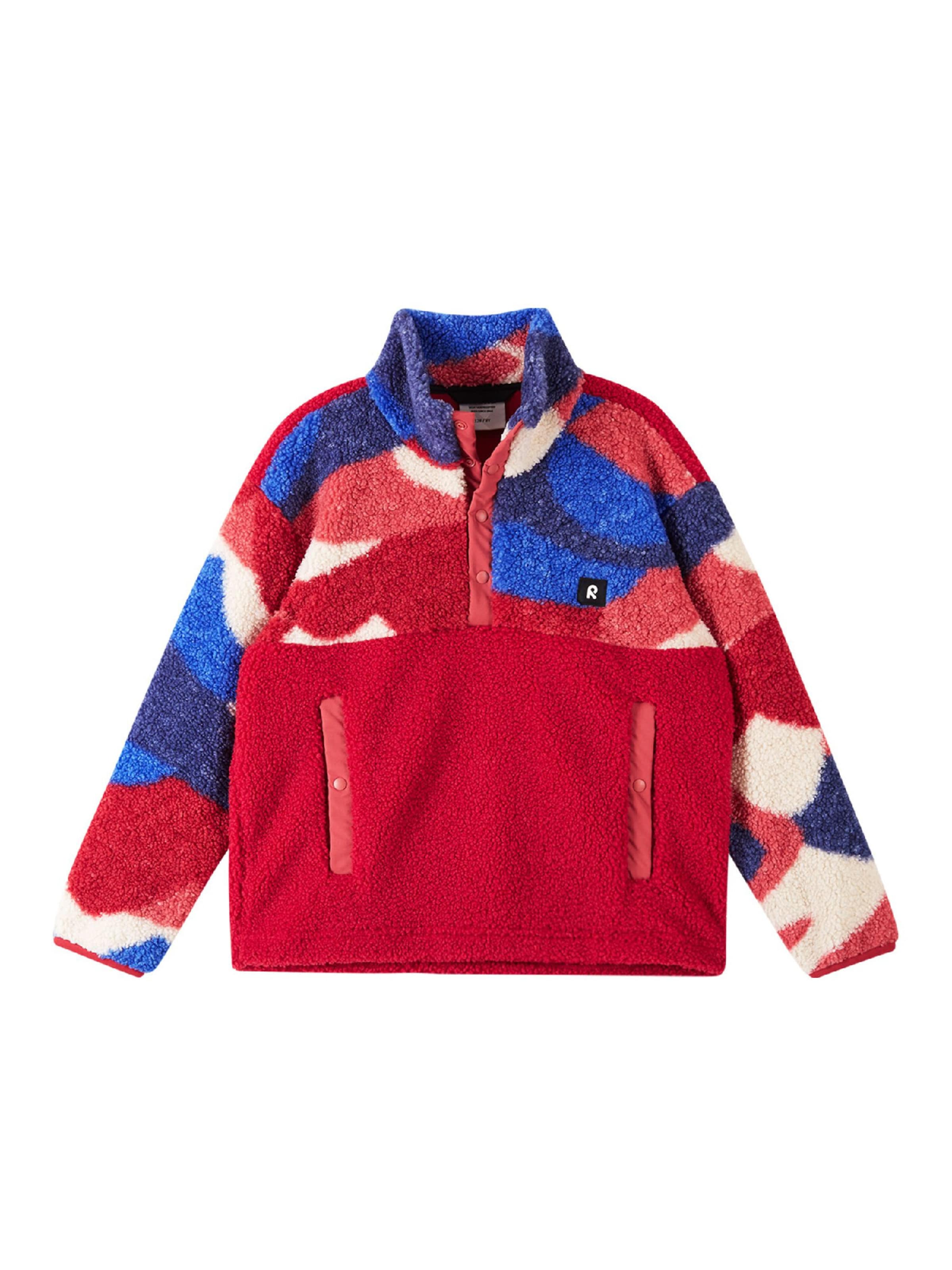 Veste en polaire 'Muhku' Reima en rouge : devant