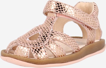 CAMPER Sandals 'Bicho' in Gold: front