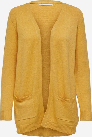 ONLY Knit Cardigan in Yellow: front