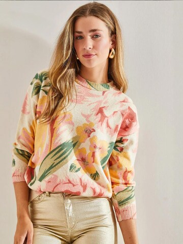 Bianco Lucci Pulover 'Pullover' | mešane barve barva
