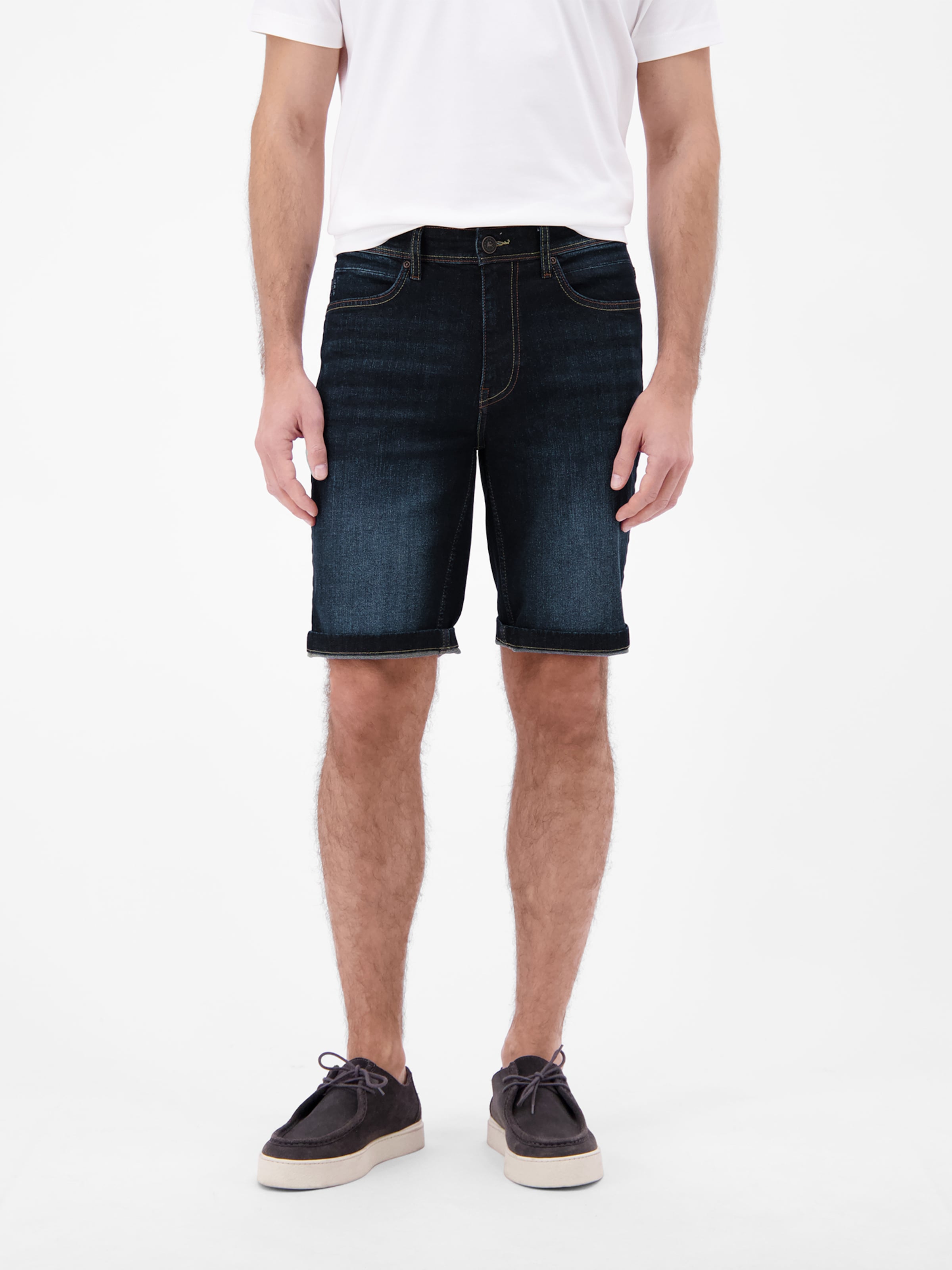 LERROS Regular Chino trousers in Blue: front