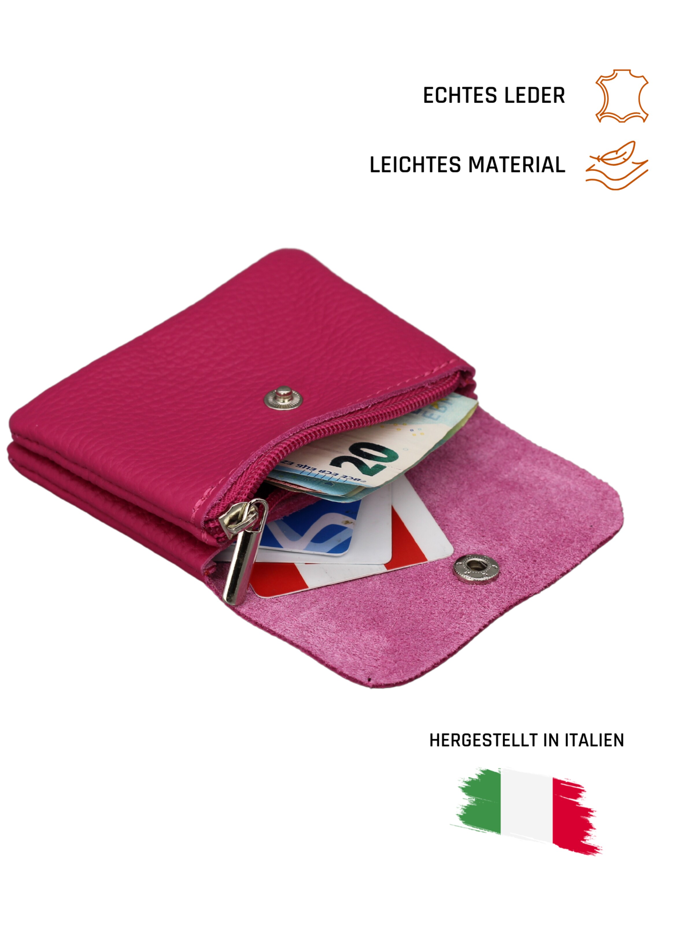 Adel Bags Wallet 'Mini' in Pink