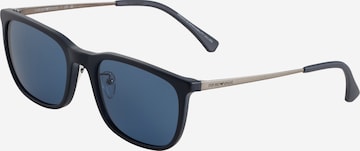 Ochelari de soare '0EA4275D' de la Emporio Armani pe albastru: față