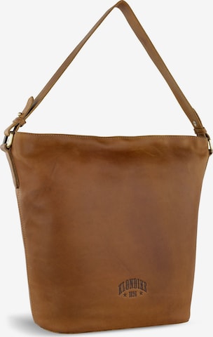 KLONDIKE 1896 Shoulder Bag 'Rush' in Brown