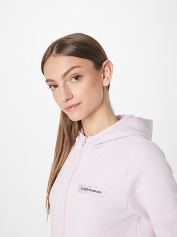 rožinė PEAK PERFORMANCE Sportinis džemperis