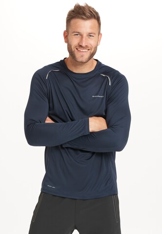 ENDURANCE Performance Shirt 'Lasse' in Blue: front