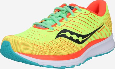 saucony Chaussure de course 'Ride 13' en jaune / rouge, Vue avec produit