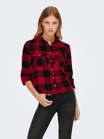 Camicia da donna di ONLY in rosso