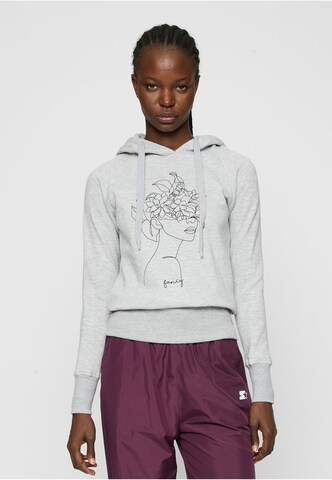 MT Men Sweatshirt in Grijs: voorkant