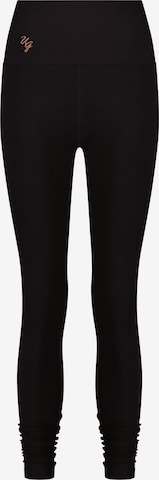 Urban Goddess Yoga & Activewear Slim fit Leggings 'Surya Dry Fit Yoga & Pilates' in Black: front