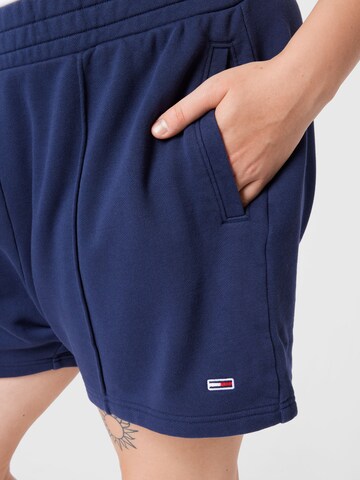 Tommy Jeans Curve Regular Shorts in Blau