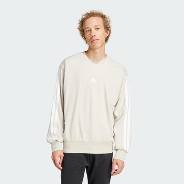 ADIDAS SPORTSWEARSweater majica 'Essentials' - bež boja: prednji dio