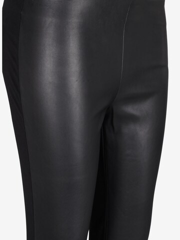 Zizzi Skinny Leggings 'XMAI' in Schwarz