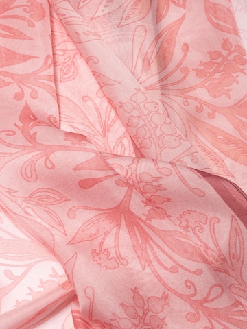 Sciarpa 'Seidenchiffon zarte Blumen70 x 180 cm' di MayTree in rosa