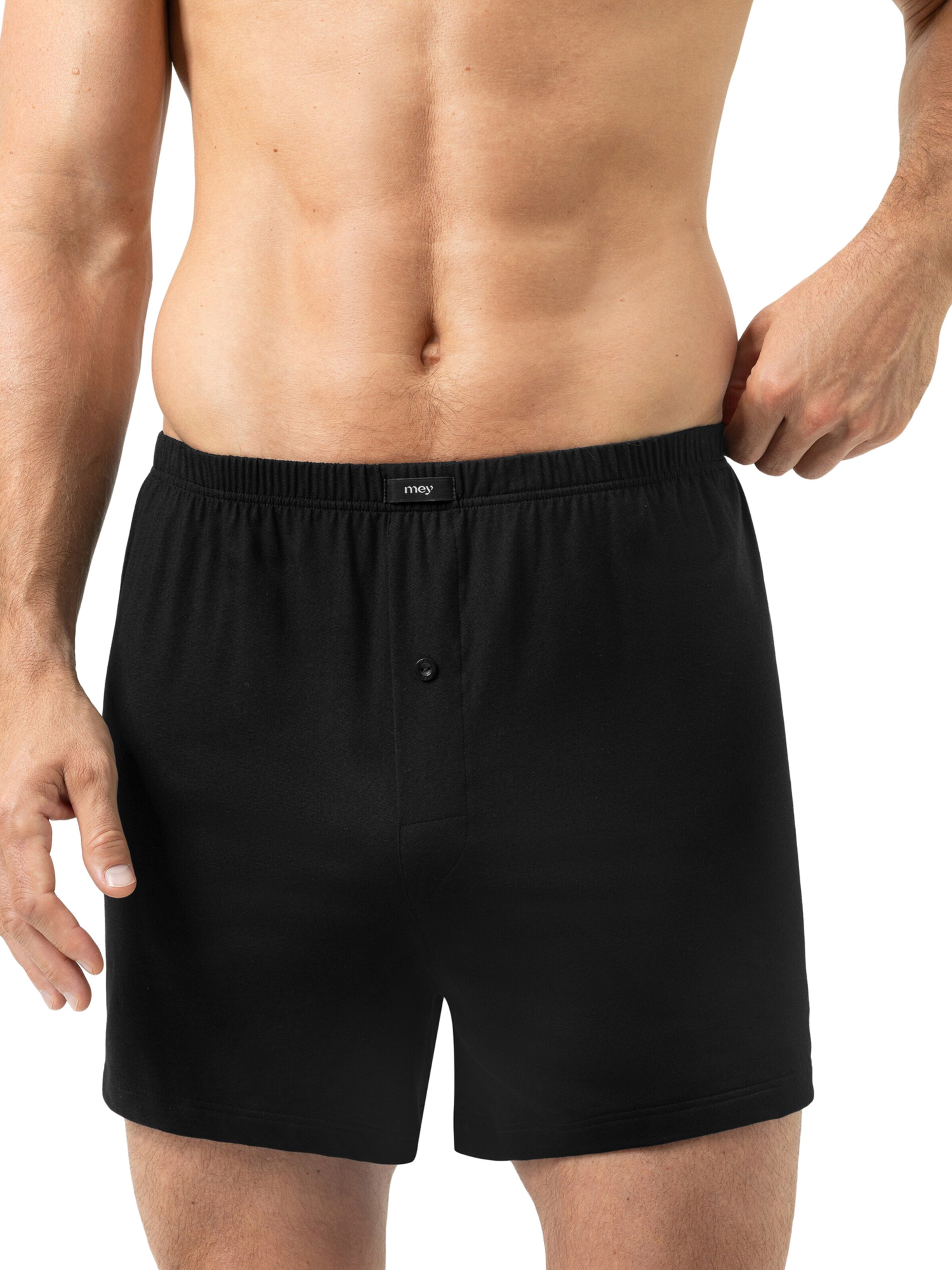 Mey Boxer shorts in Black: front