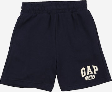 Regular Pantalon GAP en bleu : devant