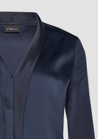 Chemisier s.Oliver BLACK LABEL en bleu