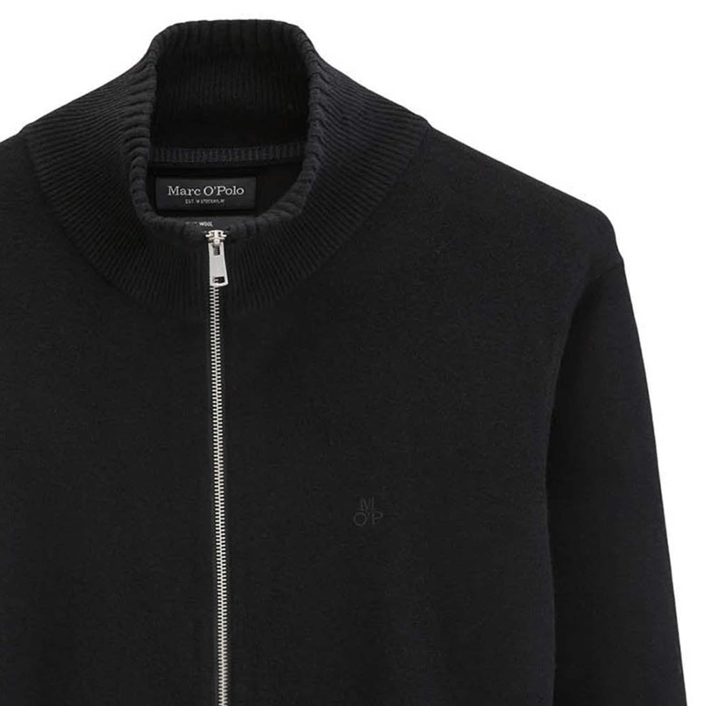 Giacca di felpa di Marc O'Polo in nero
