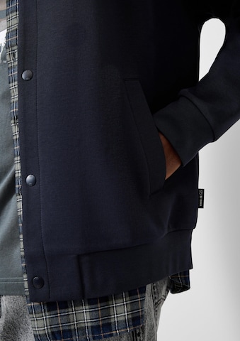 QS Sweat jacket in Blue: side