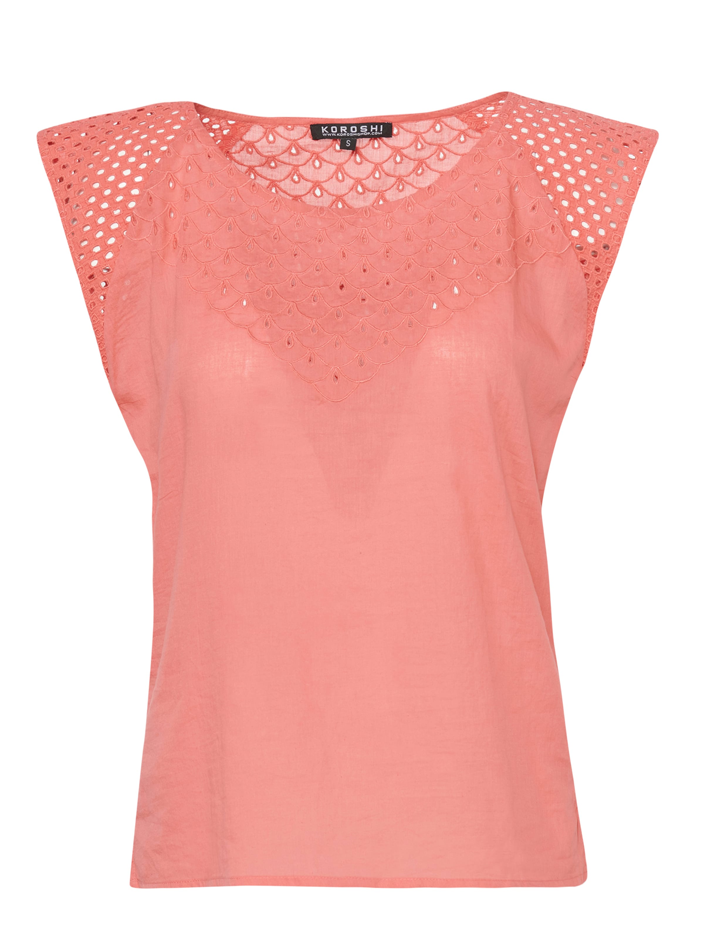 KOROSHI Блуза в оранжево: отпред