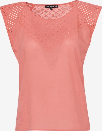 KOROSHI Bluse i oransje: forside