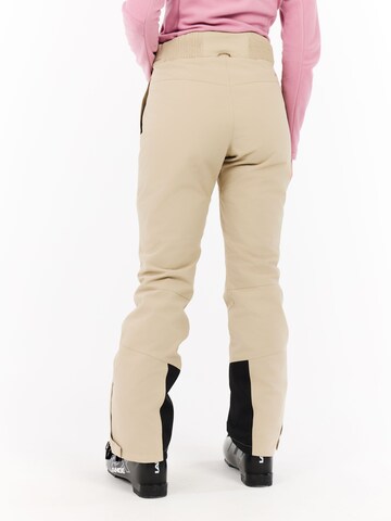 PROTEST Slim fit Workout Pants 'PRTVoleta' in Brown